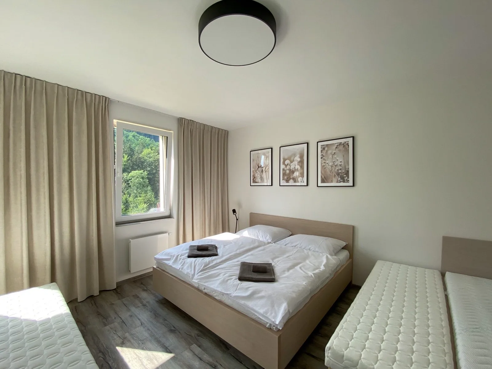 Oddělená ložnice apartmánu LUEL
